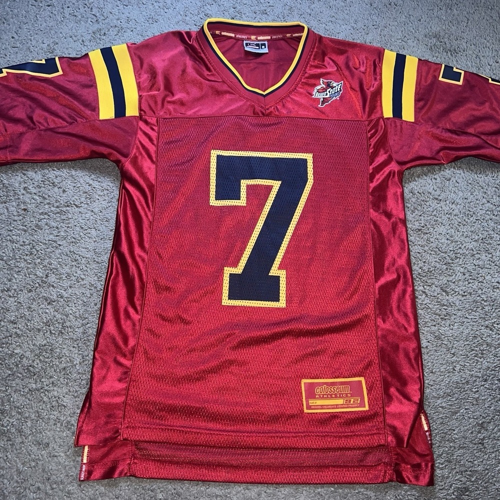 Vtg 2000s Nike BRET MEYER #7 Iowa State Cyclones Jersey Mens S
